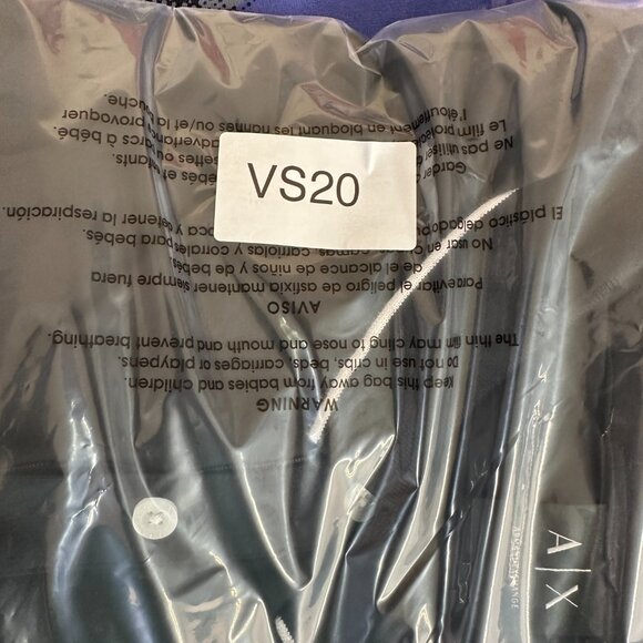 Armani Exchange Mens Short Sleeve Polo Black Size XXL - Picture 11 of 11